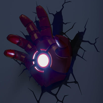 Marvel Iron Man Hand 3D Nightlight,Red
