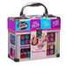 Shimmer and Sparkle 17360 Shimmer N Sparkle Glam and Go Beauty Caddy Kids Set Cosmetics Storage Box for Girls with Real Makeup Birth