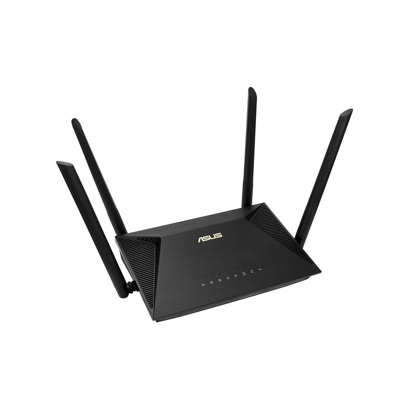 ASUS RT-AX1800U Router Estendibile con Mobile Tethering, Alternativa ai Router 4G 5G, WiFi, Doppia Banda, Connessione Veloce Grazie al WiFi6, Protezione Internet Integrata Aggiornamenti Illimitati