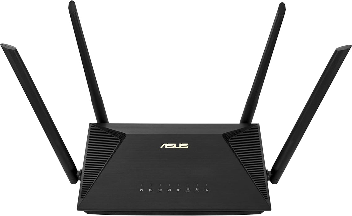 ASUS RT-AX1800U Router Estendibile con Mobile Tethering, Alternativa ai Router 4G 5G, WiFi, Doppia Banda, Connessione Veloce Grazie al WiFi6, Protezione Internet Integrata Aggiornamenti Illimitati