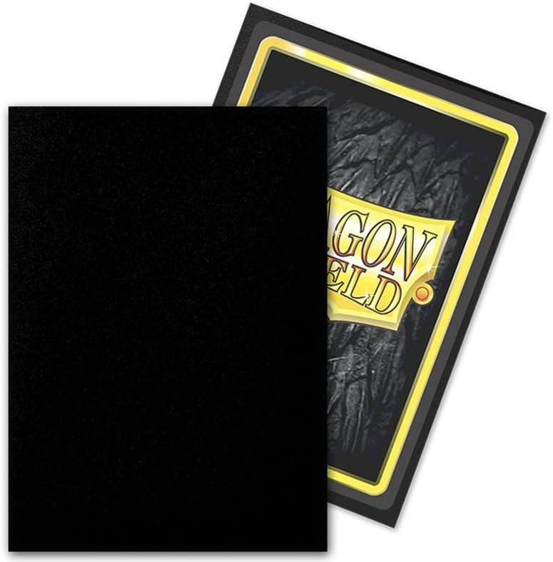 Arcane Tinmen Dragon Shield Matte Black Outer Sleeves (100) AT-13003