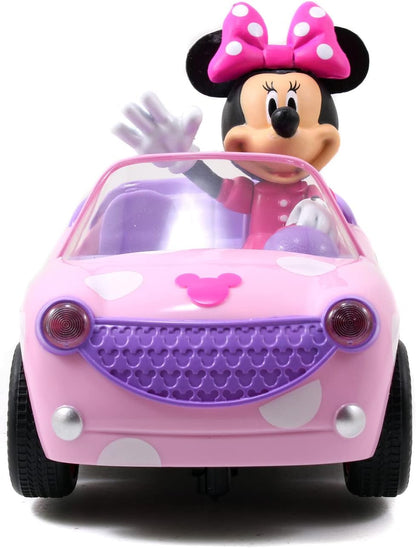 Simba 253074001 Disney Minnie Mouse Remote Control Roadster in Pink 1:24
