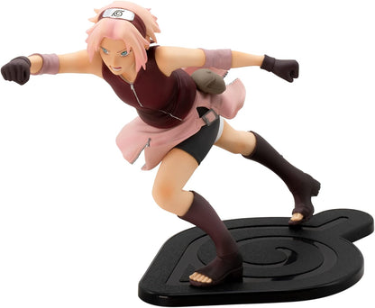 Abysse Corp Naruto Shippuden Action Figure Sakura 1:10 Scale Printed PVC Gift Boxed