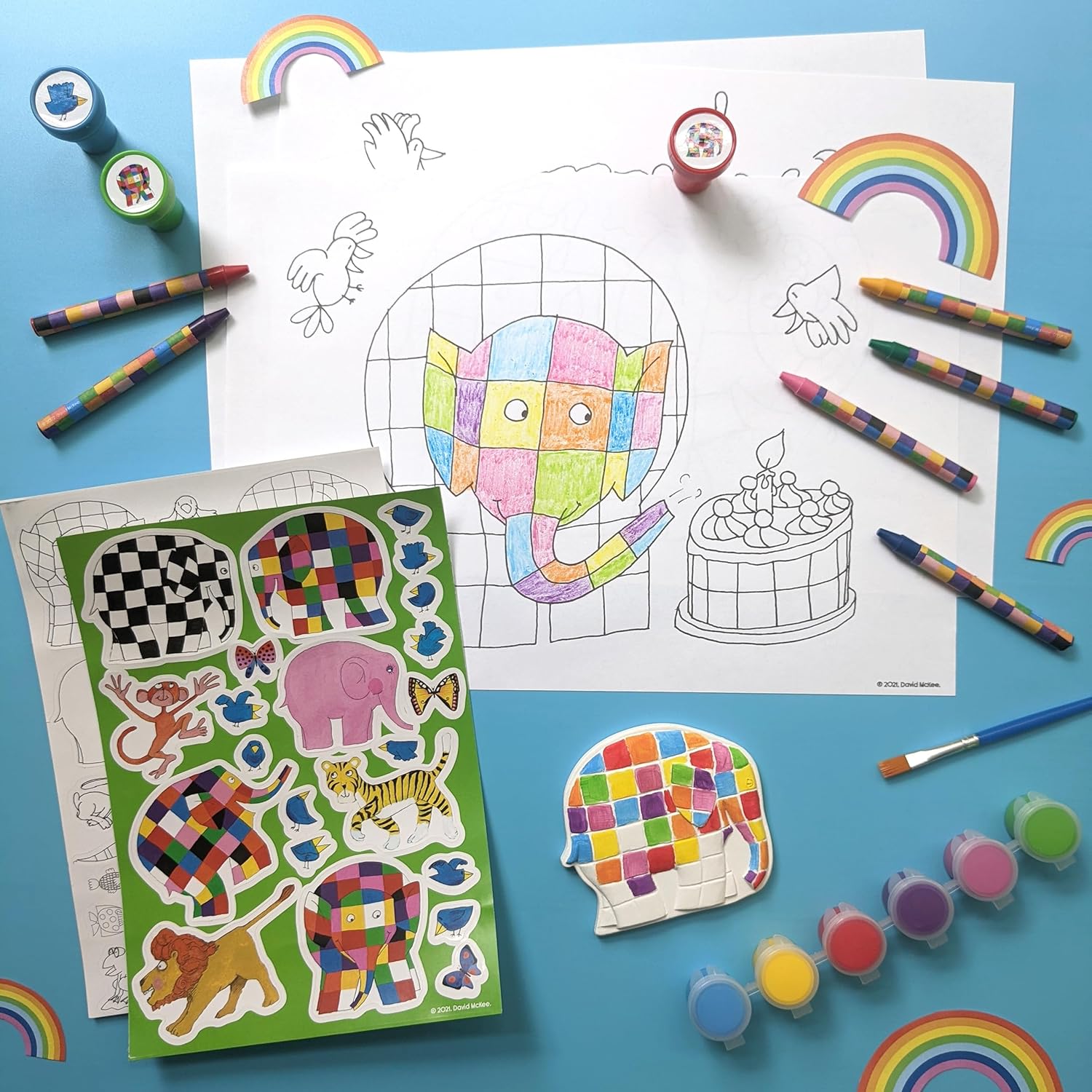 Rope Handle Activity Tube Elmer