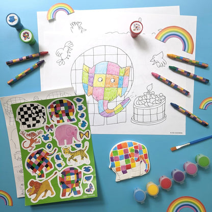 Rope Handle Activity Tube Elmer