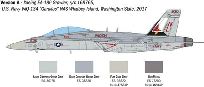 Italeri 2824 EA-18G Growler 1:48 Plastic Model Kit