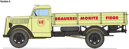 Italeri IT3960 3960 1:24 Opel Blitz Truck Making, Floor Model, DIY, Hobby, Paste, Plastic kit, Detailed, Mult