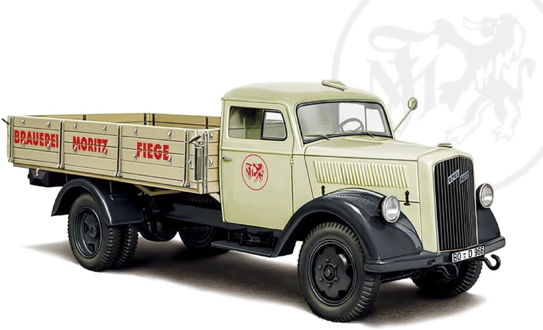 Italeri IT3960 3960 1:24 Opel Blitz Truck Making, Floor Model, DIY, Hobby, Paste, Plastic kit, Detailed, Mult