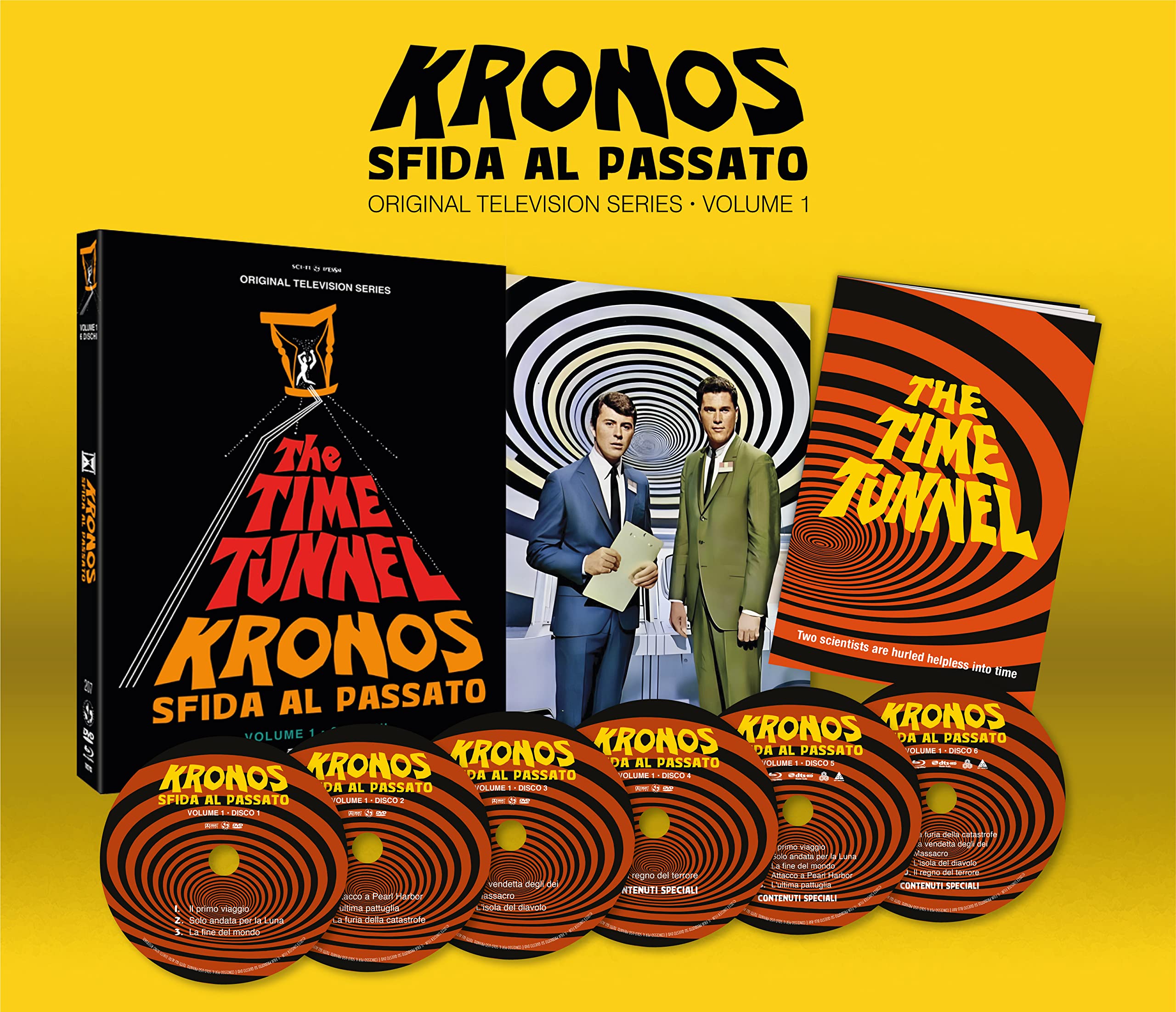 Kronos - Sfida Al Passato #01 (Deluxe Edition) (4 Dvd+2 Blu-Ray