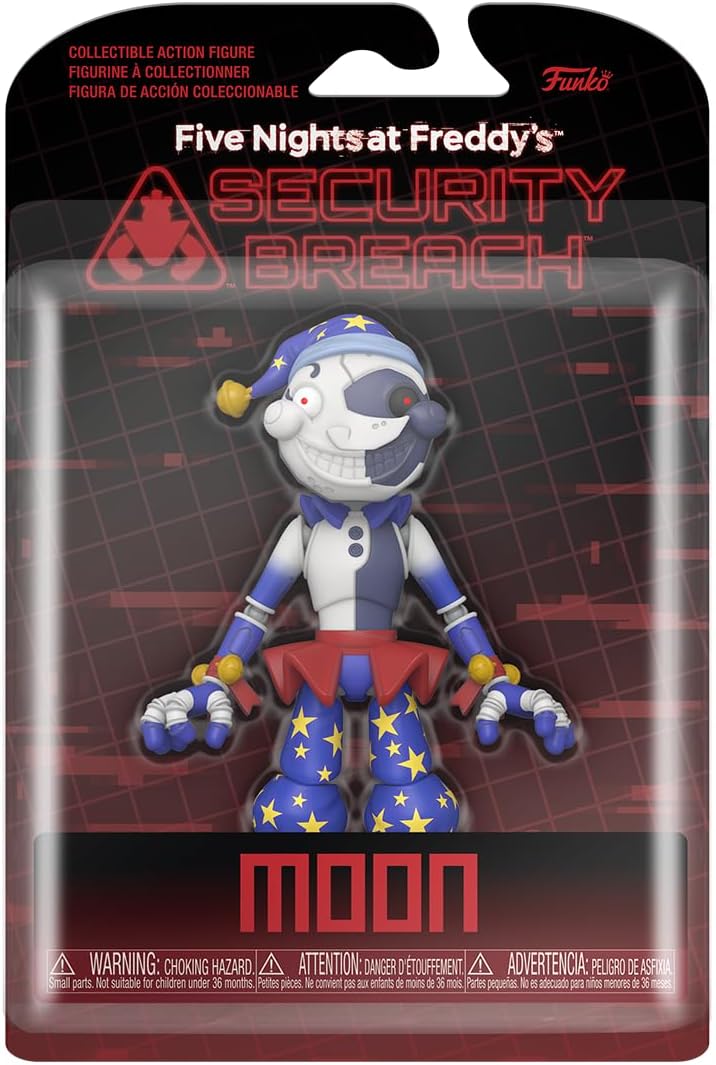 Funko Action Figure: Five Nights at Freddy's (FNAF) SB - Moon - Jouet à Collectionner - Idée de Cadeau - Produits Officiels - Video Games Fans