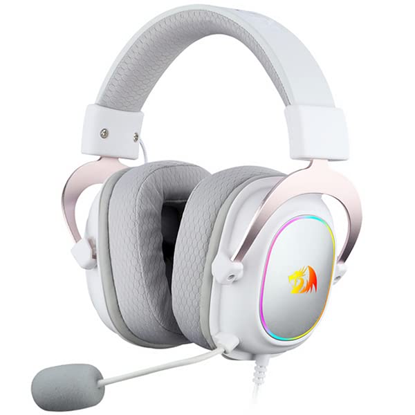 Redragon H510 Zeus X Gaming Headset with Flexible Microphone - 7.1 Sound - RGB Lighting - Adjustable Headband - Pad