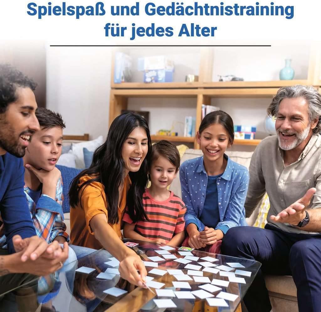Ravensburger - 20890 - Disney Frozen Memory®, het klassieke spel voor alle Frozen-fans, memorygame voor 2-8 spelers van 3 jaar en ouder