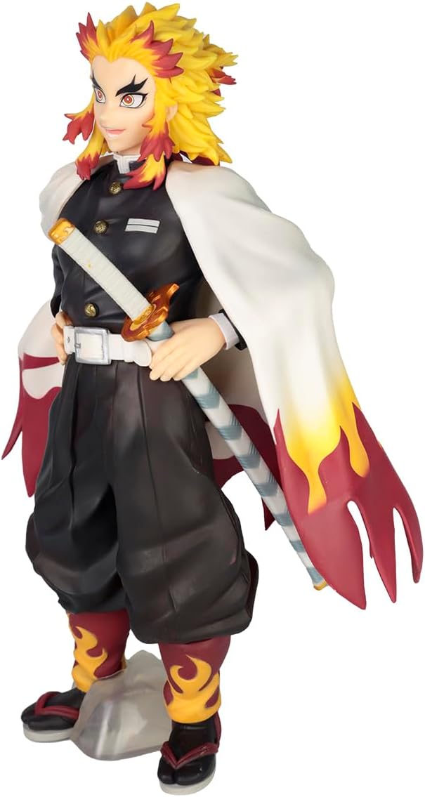Banpresto BAS63660 Ichiban - Demon Slayer: Kimetsu no Yaiba - Kyojuro Rengoku (The Hashira), Bandai Spirits Ichibansho Figure