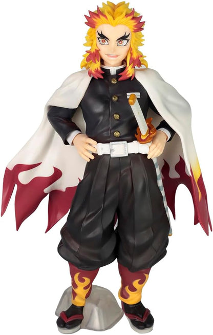 Banpresto BAS63660 Ichiban - Demon Slayer: Kimetsu no Yaiba - Kyojuro Rengoku (The Hashira), Bandai Spirits Ichibansho Figure