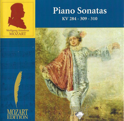 1-CD MOZART EDITION - PIANO SONATAS KV 284, 309, 310 - KLARA WURTZ
