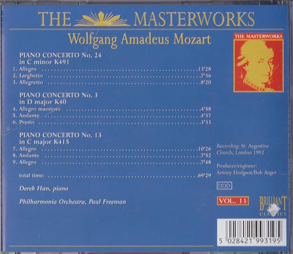 Mozart: Piano concertos Volume 11