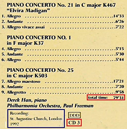 Mozart: Piano Concertos Volume 13