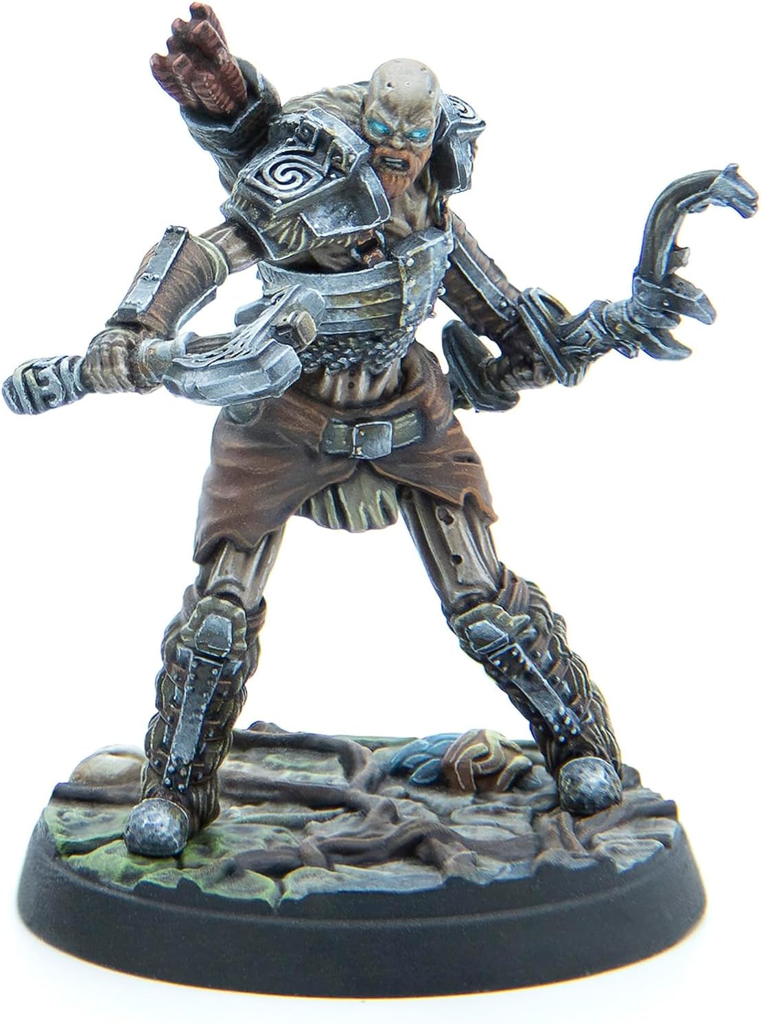 Modiphius: The Elder Scrolls: Call to Arms: Draugr Scourges - 5 Figure Resin Expansion, Chapter 4, Unpainted, 32mm Miniatures with Scenic Bases, RPG