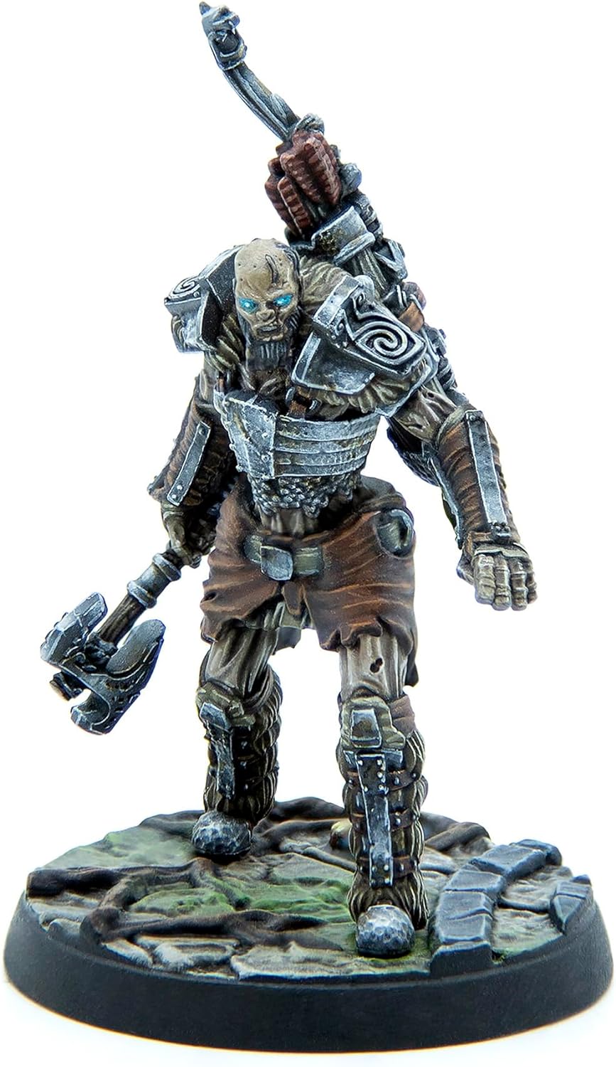 Modiphius: The Elder Scrolls: Call to Arms: Draugr Scourges - 5 Figure Resin Expansion, Chapter 4, Unpainted, 32mm Miniatures with Scenic Bases, RPG