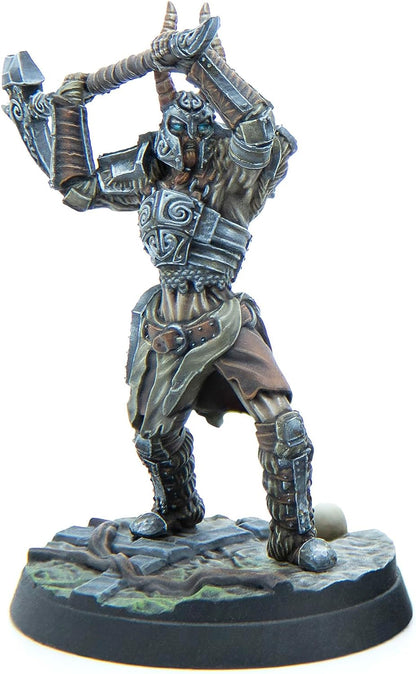 Modiphius: The Elder Scrolls: Call to Arms: Draugr Scourges - 5 Figure Resin Expansion, Chapter 4, Unpainted, 32mm Miniatures with Scenic Bases, RPG