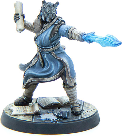 Modiphius: The Elder Scrolls: Call to Arms: College of Winterhold - 6 Figure Resin Expansion, Chapter 4, Unpainted, 32mm Miniatures, Scenic Bases, RPG