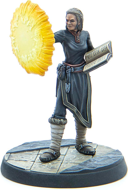 Modiphius: The Elder Scrolls: Call to Arms: College of Winterhold - 6 Figure Resin Expansion, Chapter 4, Unpainted, 32mm Miniatures, Scenic Bases, RPG