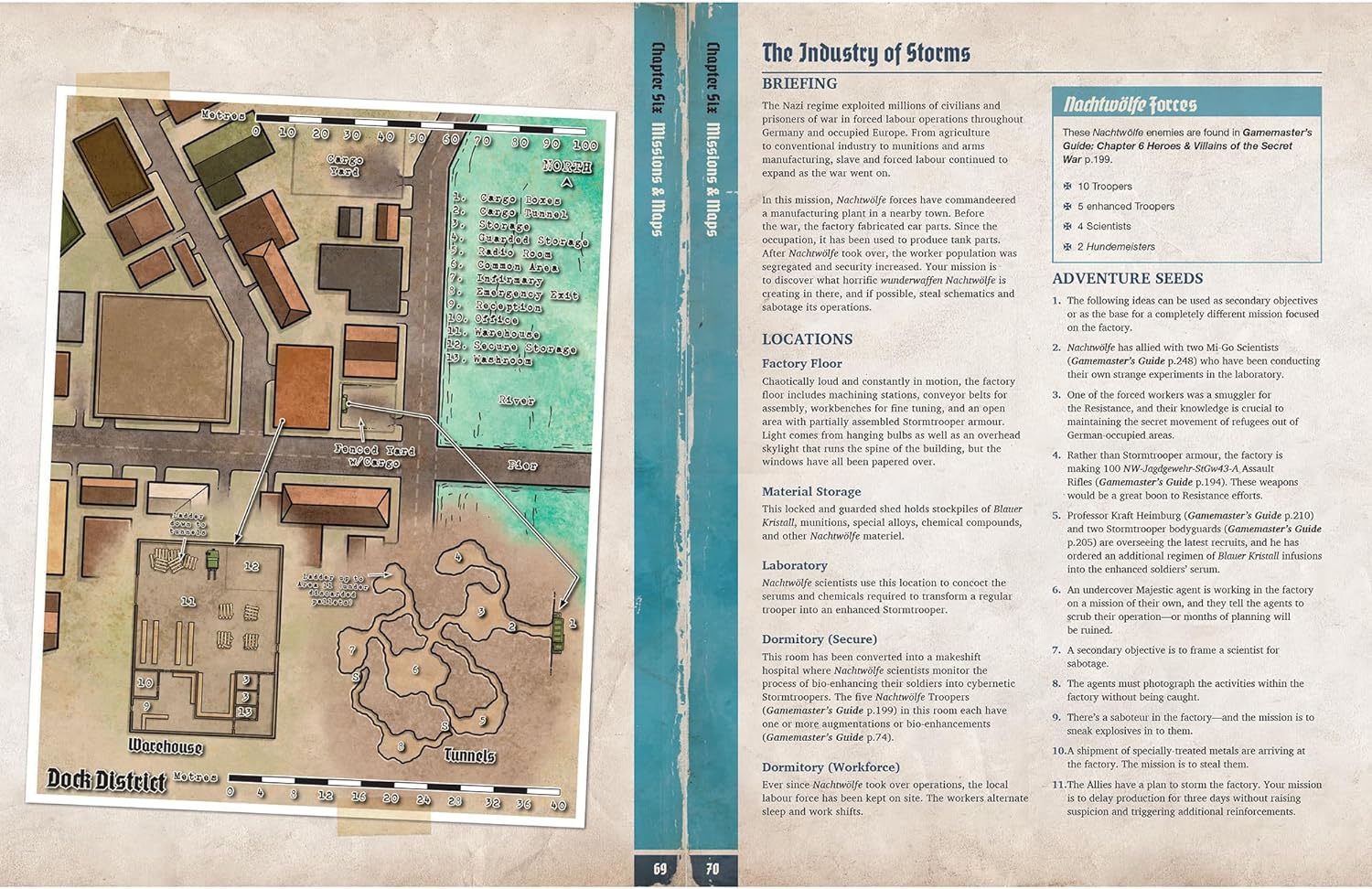 Modiphius: Achtung! Cthulhu 2d20: Vive La Resistance-Issue No. 9 - RPG Softcover Expansion Book, Complete Field Manual for Resistance Operatives