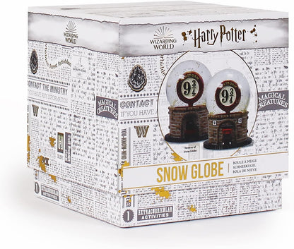 Half Moon Bay Harry Potter Snow Globe | Platform 9 3/4 Snow Globes for Children | Harry Potter Decor & Harry Potter Bedroom Accessories | Snow Globes for Adults | Harry Potter Gifts for Girls & Boys