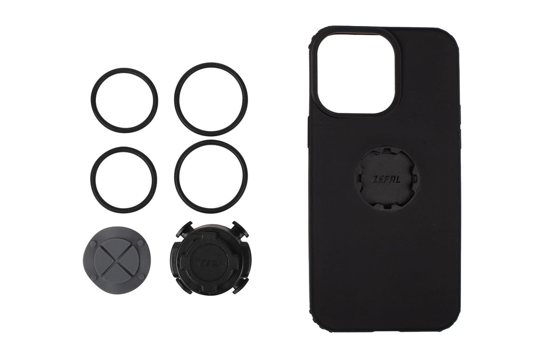 Zefal Z Console and Z Bike Smartphone Case & Bicycle Handlebar Mount, Black, iPhone 14 Pro Max