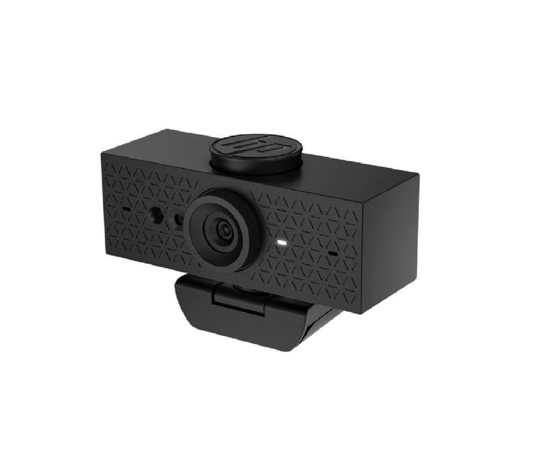 HP - PC 620 Webcam FHD 1080p, Automatic Focus, Digital Zoom, 360° Rotation, Adjustable Field of View, Automatic Color and Background Correction, Zoom Compatible, Privacy Cover, Black