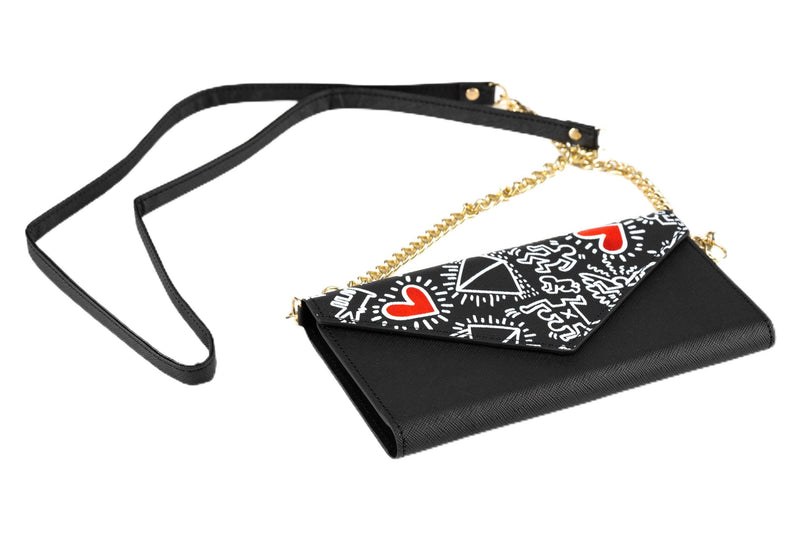 Celly Keith Haring Phone Bag Mag Up To 6.5