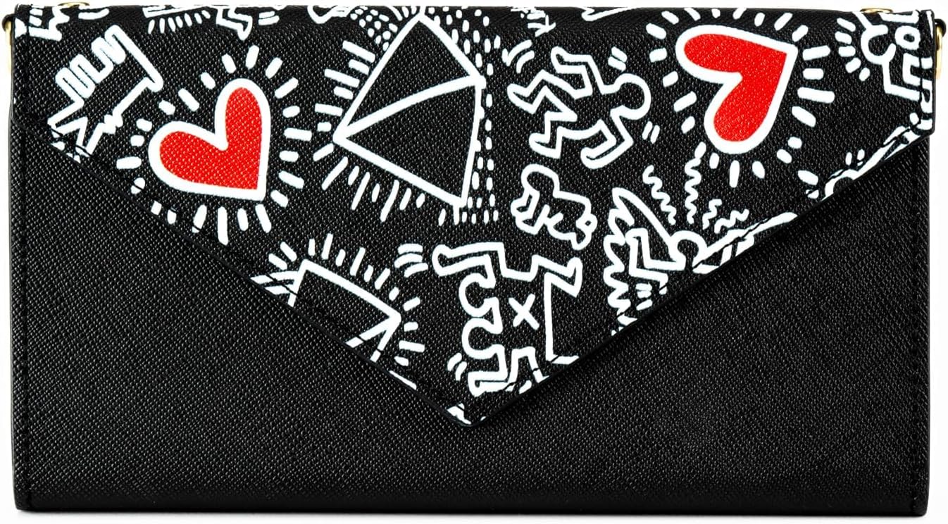Celly Keith Haring Phone Bag Mag Up To 6.5