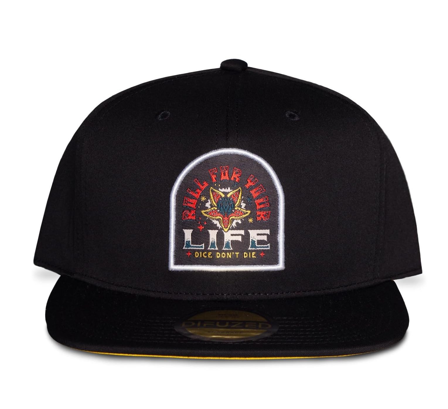 DIFUZED Sport Roll for Your Life Stranger Things Cap, Multicoloured, One Size