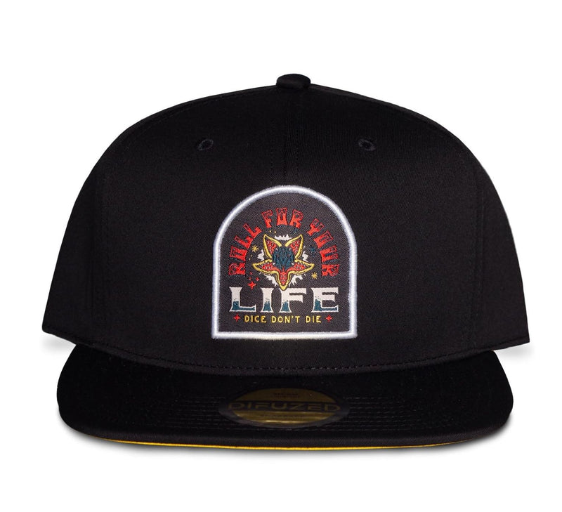 DIFUZED Sport Roll for Your Life Stranger Things Cap, Multicoloured, One Size