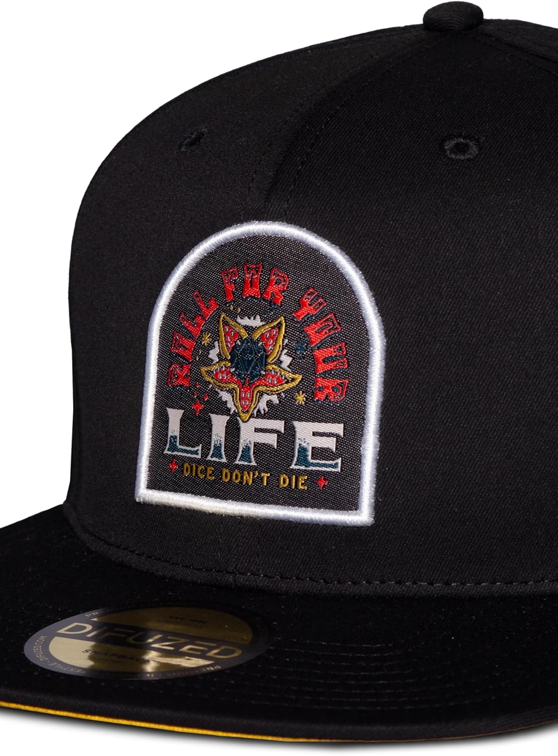 DIFUZED Sport Roll for Your Life Stranger Things Cap, Multicoloured, One Size