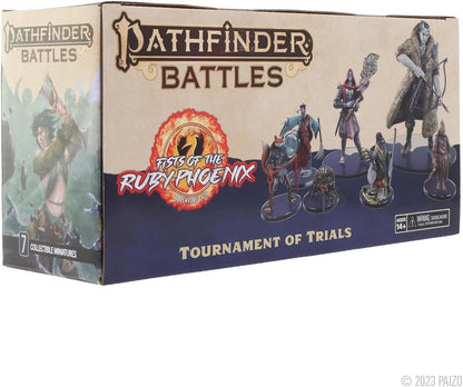 WizKids Pathfinder Battles: Fists of The Ruby Phoenix - Tournament of Trials Boxed Set