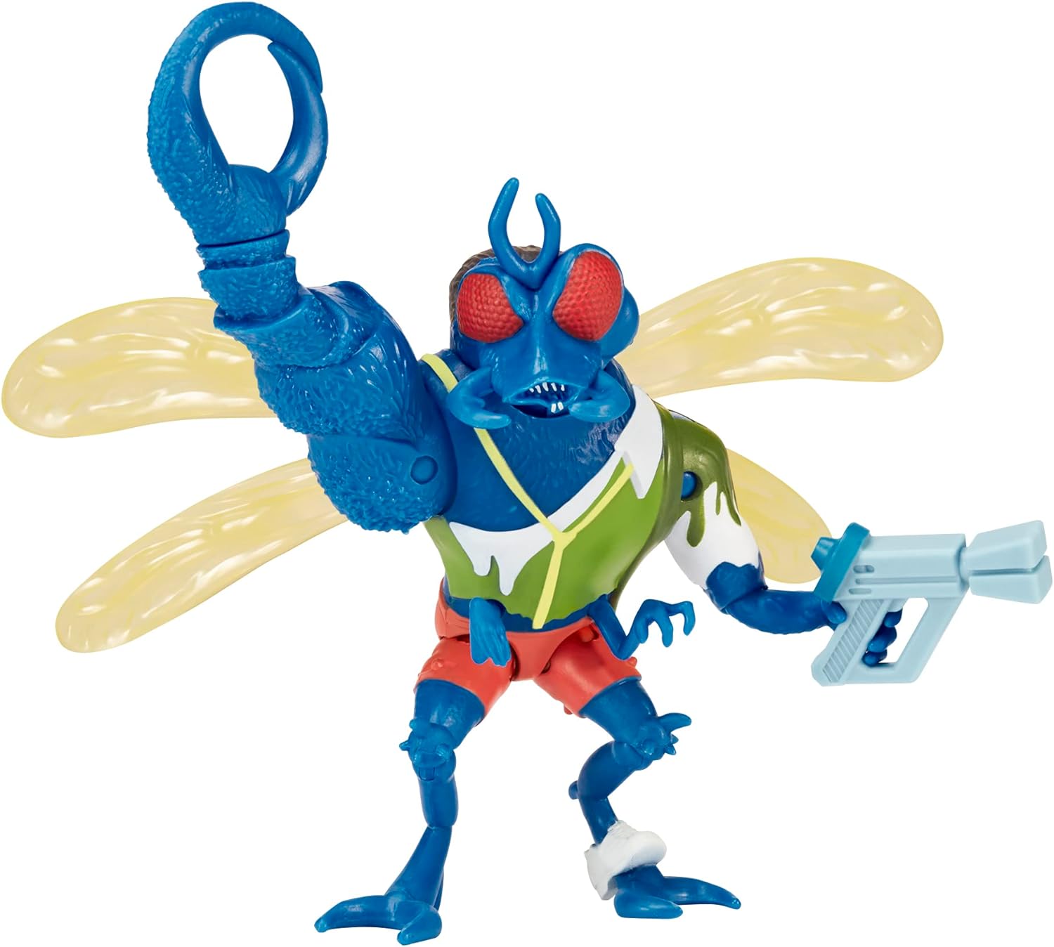 Teenage Mutant Ninja Turtles: Mutant Mayhem 4-Inch Super Fly Basic Action Figure. Ideal present for boys 4 to 7 years and TMNT fans!