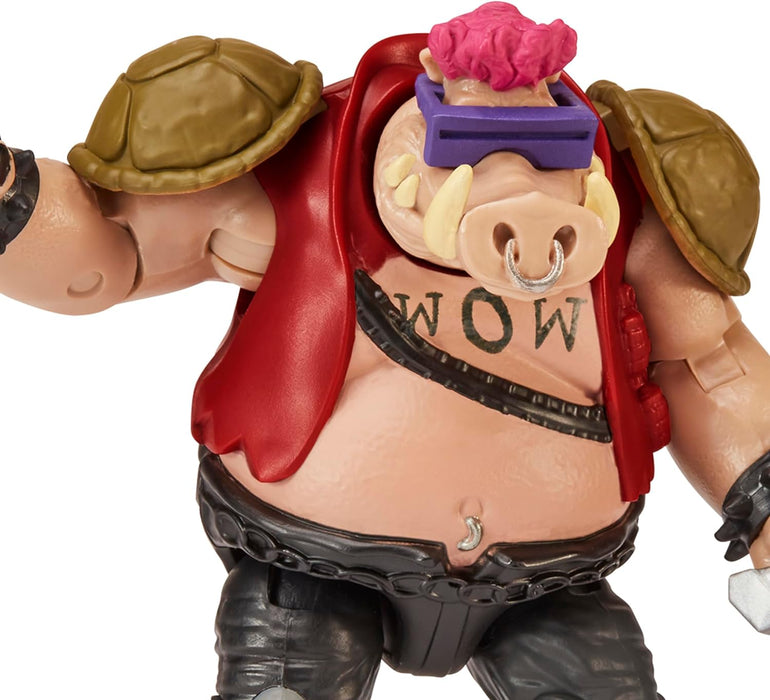 Teenage Mutant Ninja Turtles: Mutant Mayhem 4.5-Inch Bebop Basic Action Figure. Ideal present for boys 4 to 7 years and TMNT fans!