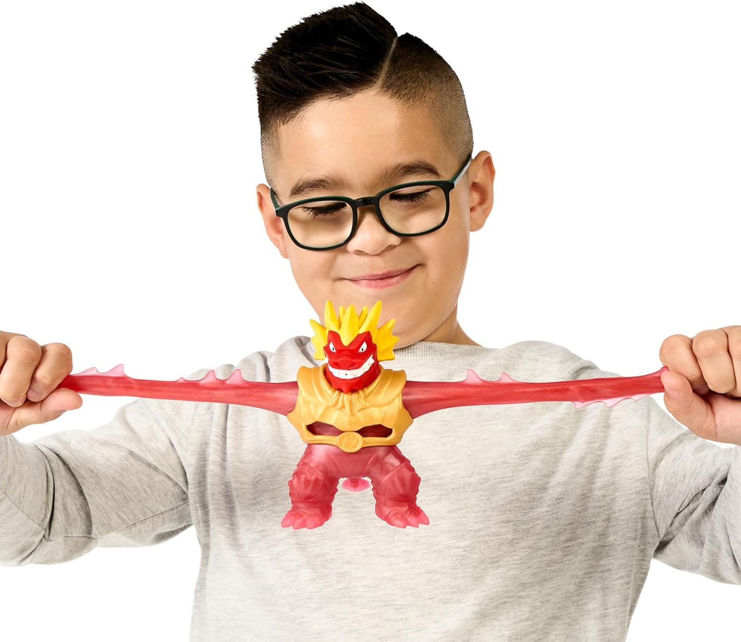 Heroes of Goo Jit Zu Deep Goo Sea Blazagon Hero Pack. Super Stretchy, Goo Filled Toy. With Water Blast Attack Feature. Stretch Him 3 Times His Size!