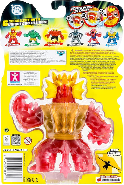 Heroes of Goo Jit Zu Deep Goo Sea Blazagon Hero Pack. Super Stretchy, Goo Filled Toy. With Water Blast Attack Feature. Stretch Him 3 Times His Size!