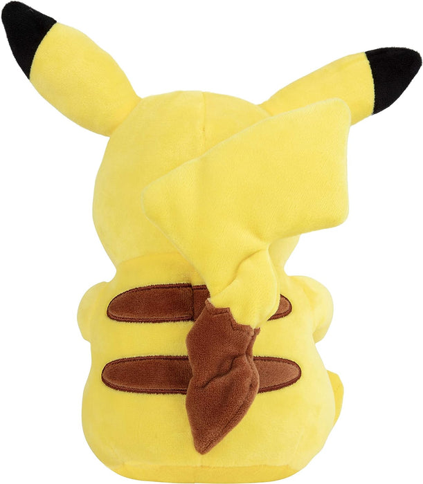 Pokémon Pikachu - Peluche de 8 pulgadas con accesorio de bola de poke de corazón, licencia oficial, auténtica figura de juguete de peluche suave con pokeball, regalo para niños, niñas, 2 años en