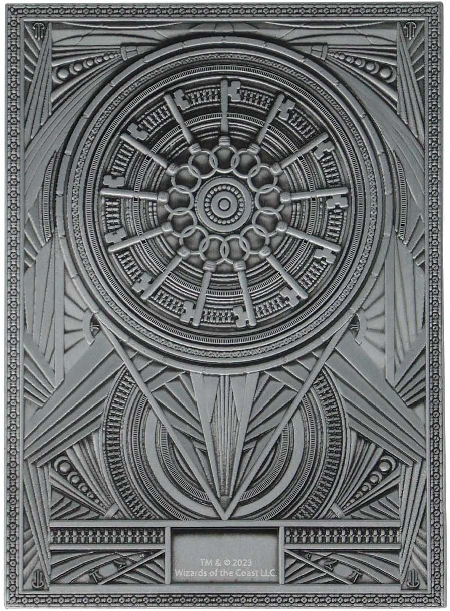 FANATTIK Dungeons & Dragons Metal Card Keys From The Golden Vault Limited Edition
