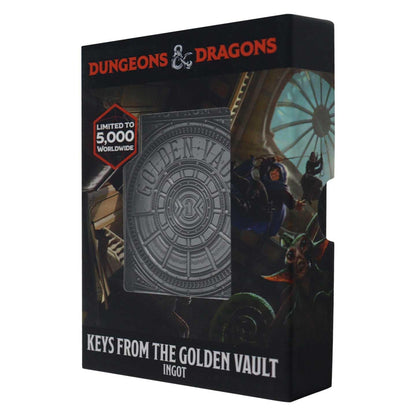 FANATTIK Dungeons & Dragons Metal Card Keys From The Golden Vault Limited Edition