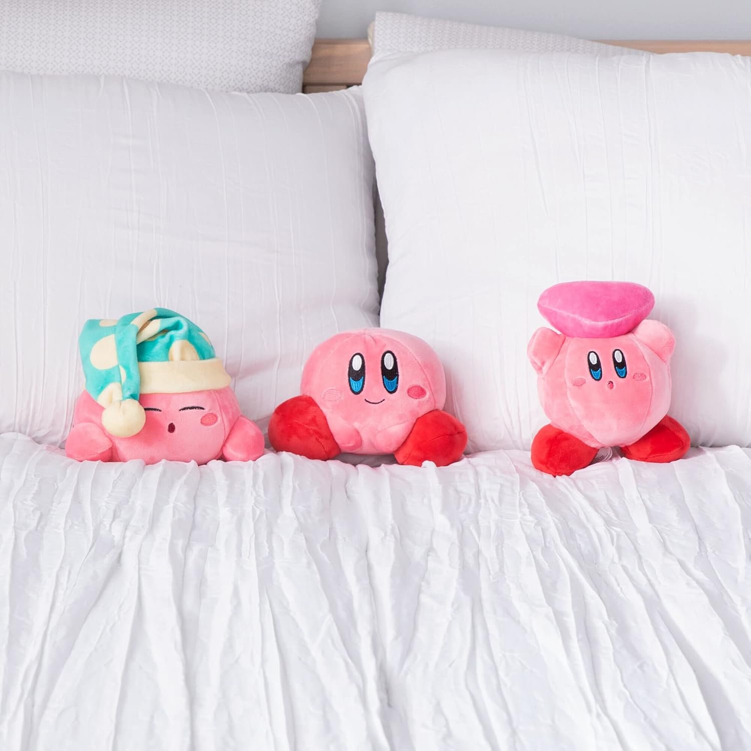 Bizak Peluche Mochi Mochi del Personaje Kirby & Friend, con una Textura Esponjosa y Suave, de 15 cm (30691286