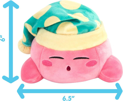 Bizak Peluche Mochi Mochi del Personaje Sleeping Kirby de Nintendo, con una Textura Esponjosa y Suave (30691286