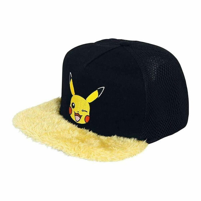 Pokémon 5055910349522 Gorra de béisbol, Negro, XL-XXL para Bebés