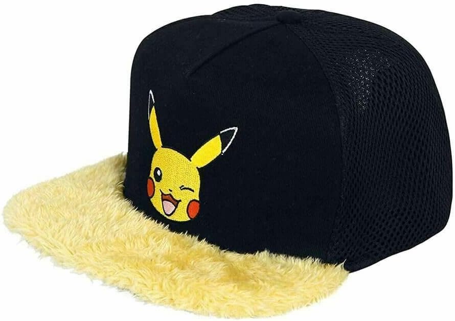 Pokémon 5055910349522 Gorra de béisbol, Negro, XL-XXL para Bebés