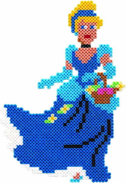 Hama Bügelperlen MIDI Geschenkpackung Disney Prinzessinen (7911) - 5mm Midi Perlen - Neuheit 2012