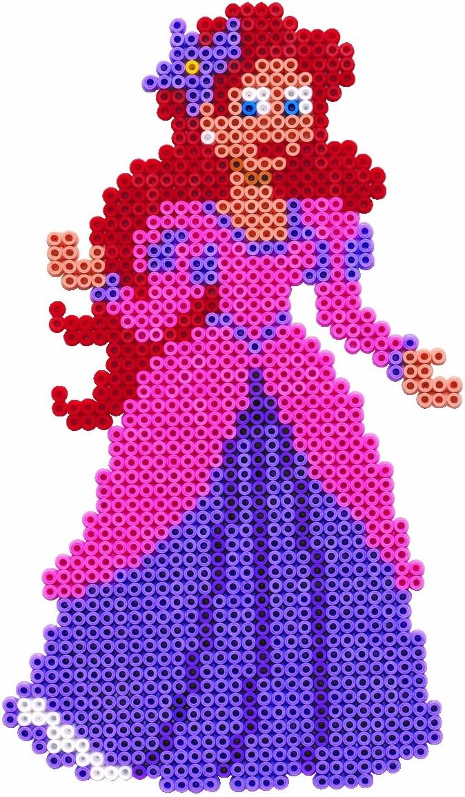Hama Bügelperlen MIDI Geschenkpackung Disney Prinzessinen (7911) - 5mm Midi Perlen - Neuheit 2012