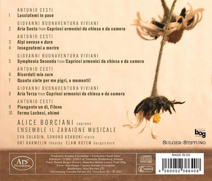 Insegnatemi a Morire: Antonio Cesti Cantatas